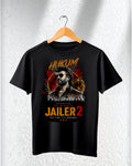 Superstar Rajinikanth Jailer 2 Fan Edition Printed T-Shirt Black