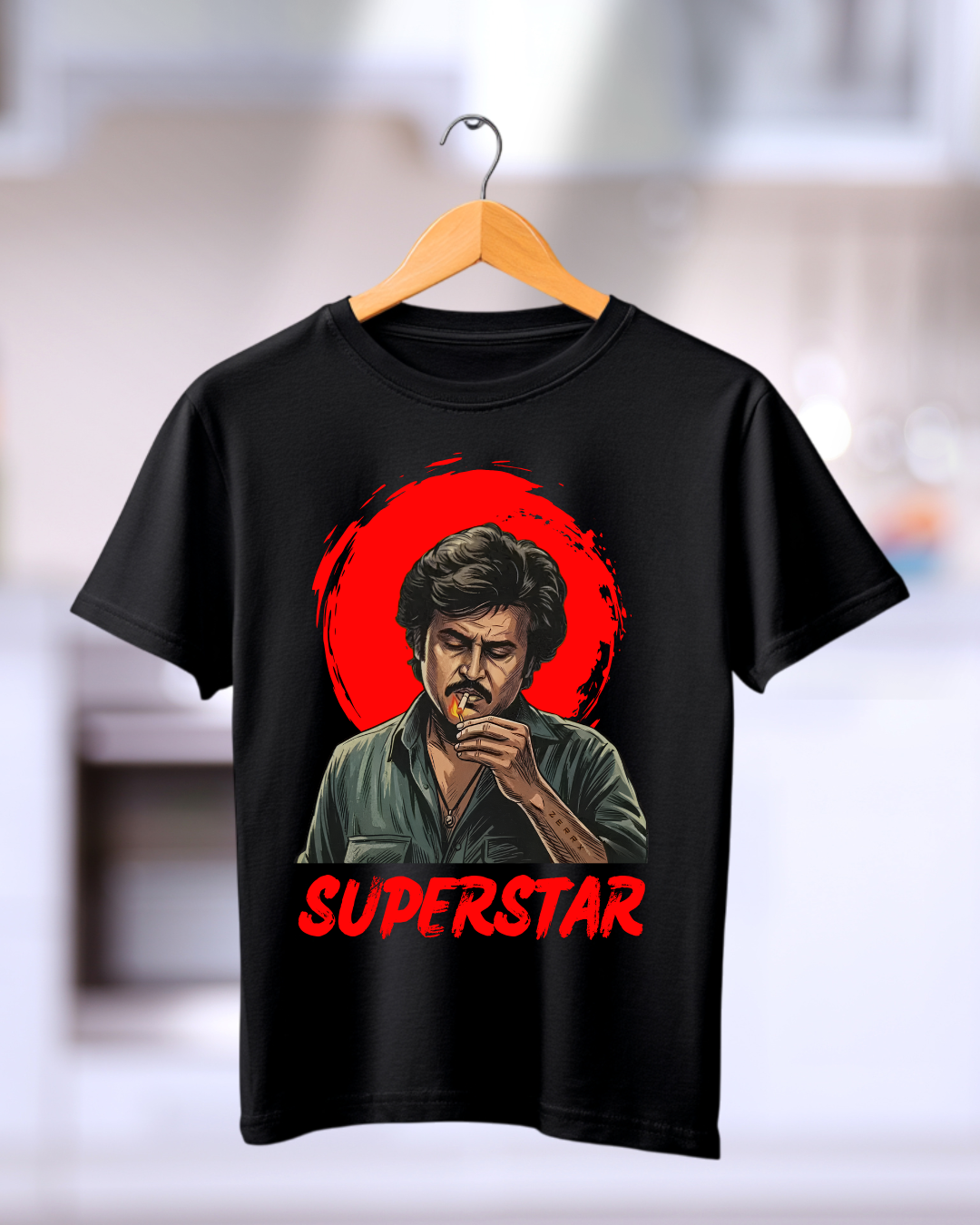 Superstar Rajinikanth Special Edition Tshirt Premium Quality Cotton
