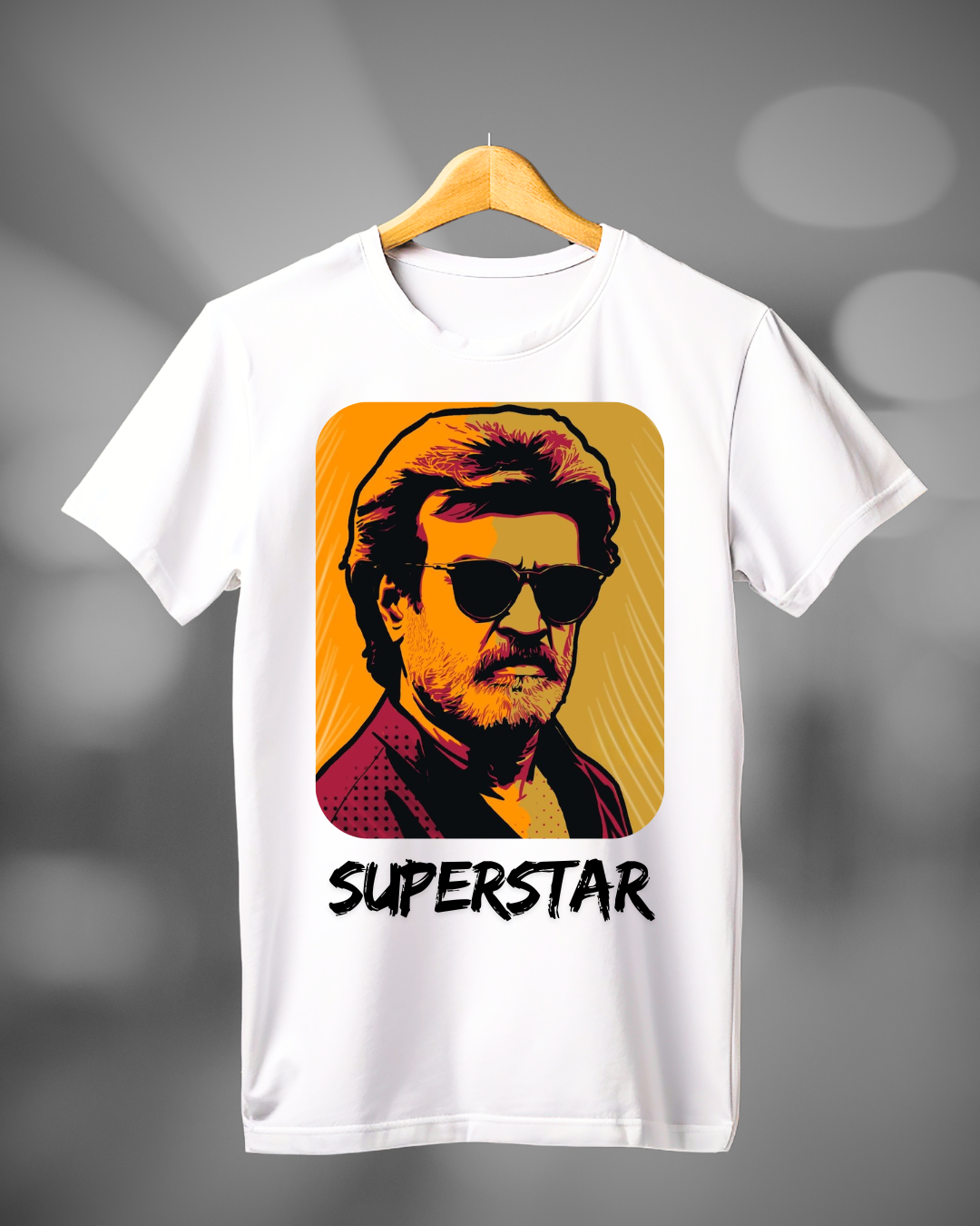 Super Star Rajinikanth Special Edition Fan Tshirt