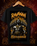 Ravanan Round Neck Black Tshirt Pure Cotton