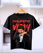 Thalapathy Vijay Fan Round Neck Tshirt